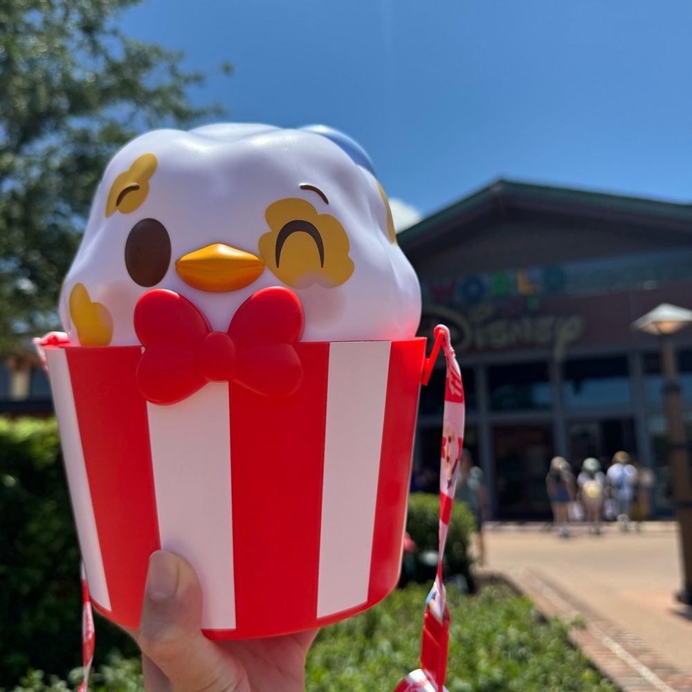 Disney Parks Donald Duck Munchling Popcorn Bucket | NEW